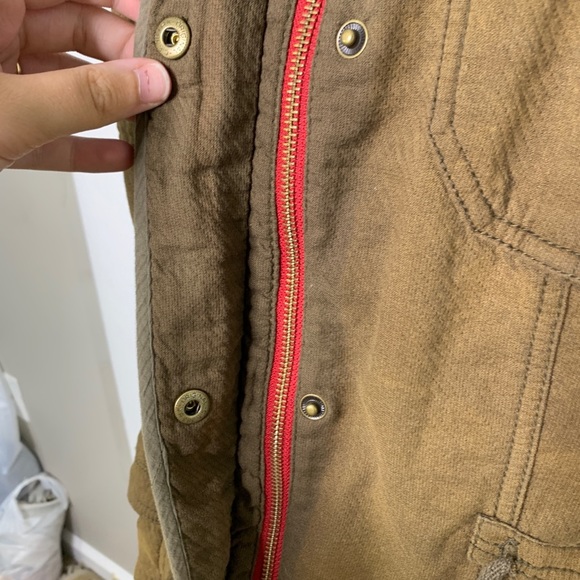 FREE PEOPLE precious cargo green printed jacket - Picture 7 of 11